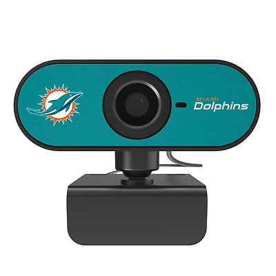 Keyscaper Miami Dolphins Solid Full HD USB Webcam