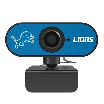 Keyscaper Detroit Lions Solid Full HD USB Webcam