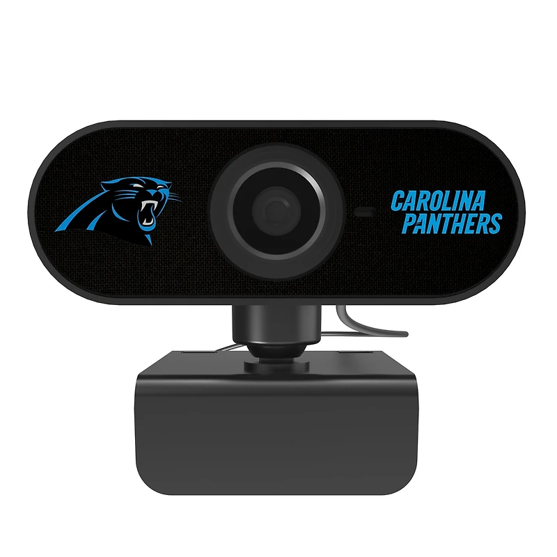 Keyscaper Carolina Panthers Solid Full HD USB Webcam