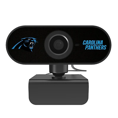 Keyscaper Carolina Panthers Solid Full HD USB Webcam