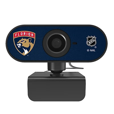Keyscaper Florida Panthers Solid Full HD USB Webcam