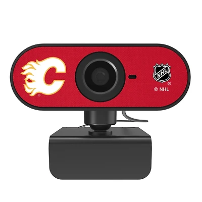 Keyscaper Calgary Flames Solid Full HD USB Webcam