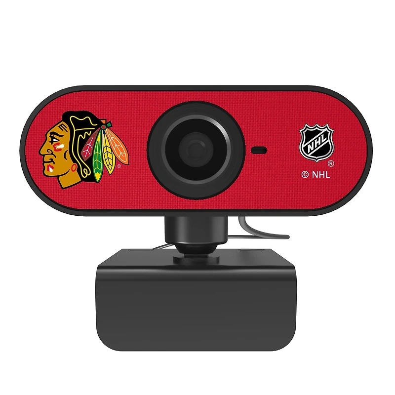 Keyscaper Chicago Blackhawks Solid Full HD USB Webcam