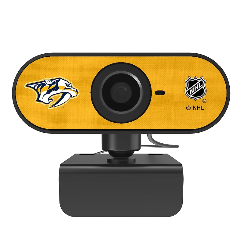 Keyscaper Nashville Predators Solid Full HD USB Webcam