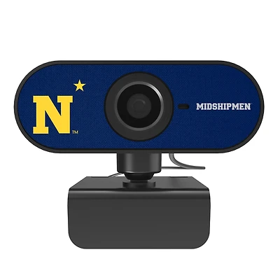 Keyscaper Navy Midshipmen Solid Full HD USB Webcam