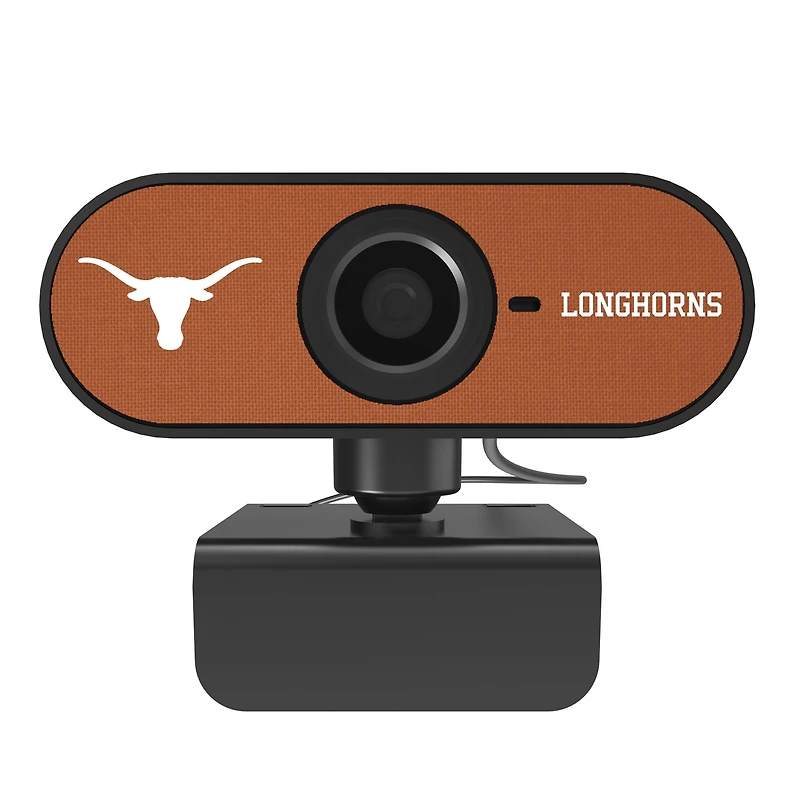 Keyscaper Texas Longhorns Solid Full HD USB Webcam