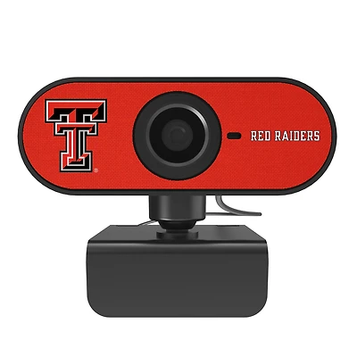 Keyscaper Texas Tech Red Raiders Solid Full HD USB Webcam