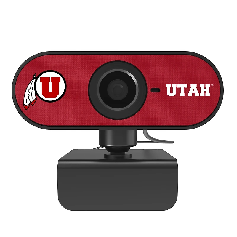 Keyscaper Utah Utes Solid Full HD USB Webcam