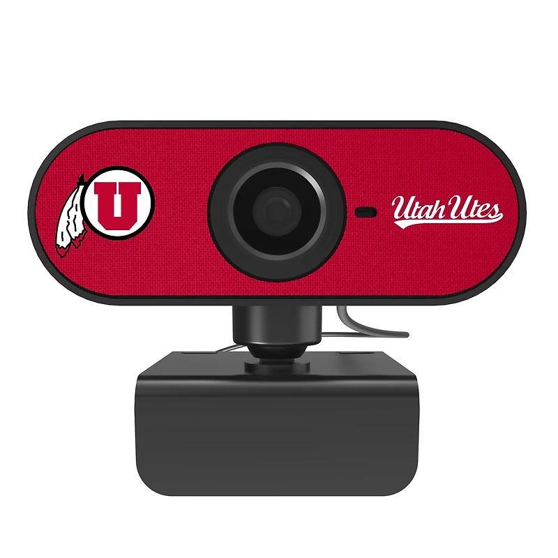 Keyscaper Utah Utes Solid Full HD USB Webcam