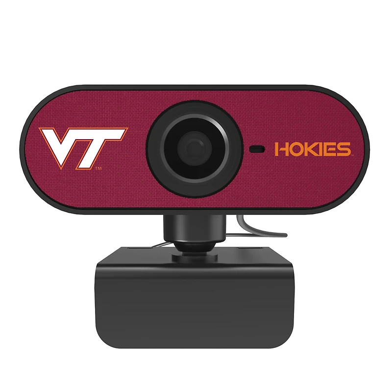Keyscaper Virginia Tech Hokies Solid Full HD USB Webcam
