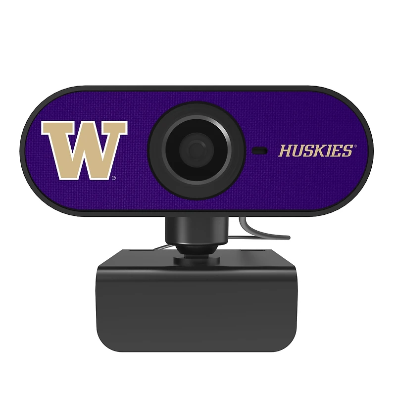 Keyscaper Washington Huskies Solid Full HD USB Webcam