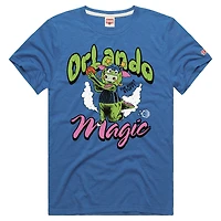 Unisex Homage  Royal Orlando Magic The Right Stuff Tri-Blend T-Shirt