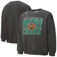 Men's Mitchell & Ness  Black Boston Celtics NBA Downtown Collection Fleece Sweatshirt
