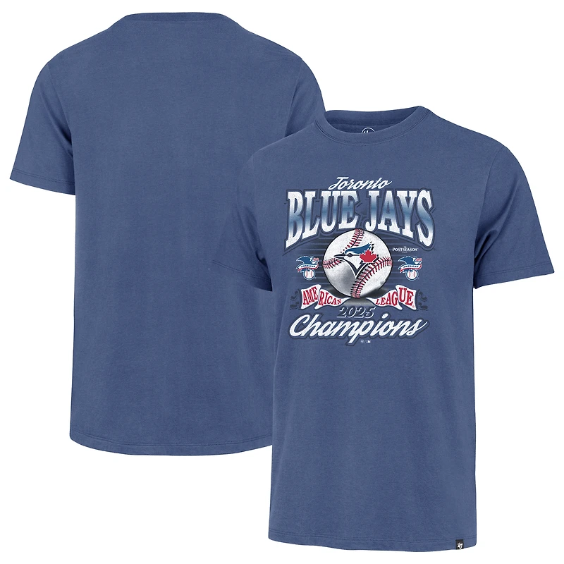 Men's '47 Royal Toronto Blue Jays 2025 American League Champions Franklin T-Shirt