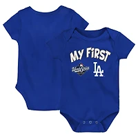Infant Fanatics  Royal Los Angeles Dodgers 2025 World Series Champions "My First" Bodysuit