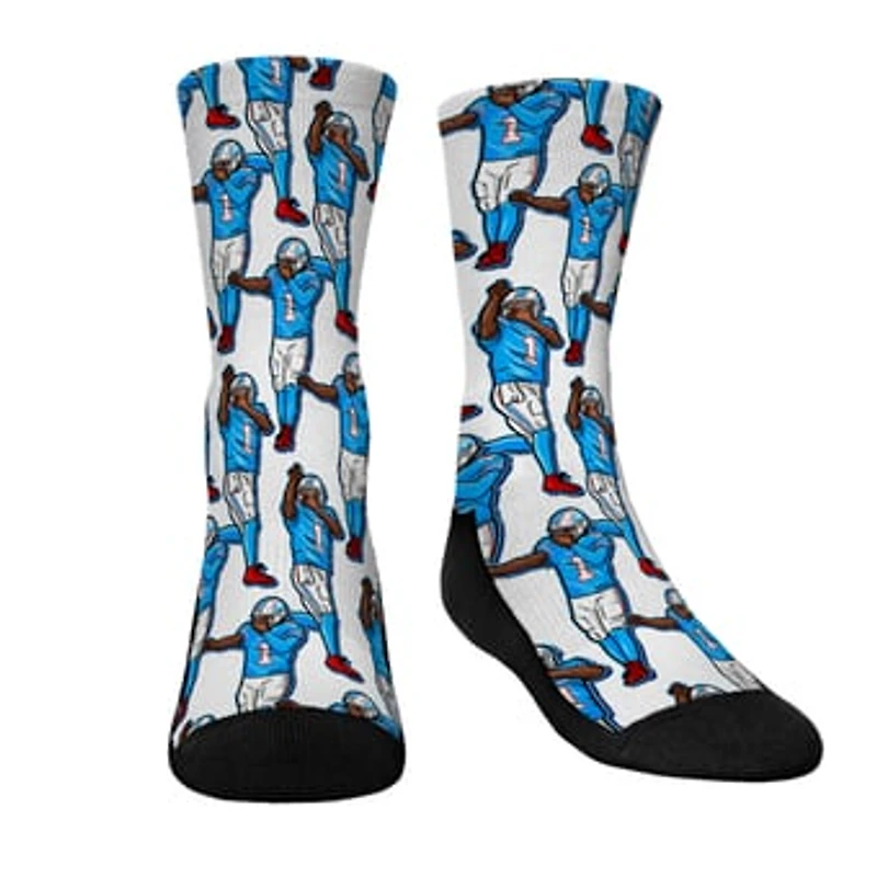 Youth Rock Em Socks Cam Ward Tennessee Titans Player Celebration Crew Socks