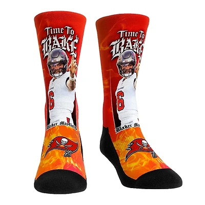 Youth Rock Em Socks Baker Mayfield Tampa Bay Buccaneers Player Celebration Crew Socks