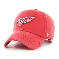 Men's '47  Red Detroit Red Wings Weathered Clean Up Adjustable Hat