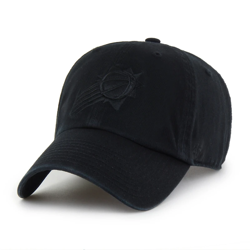 Men's '47  Phoenix Suns Black on Black Clean Up Adjustable Hat