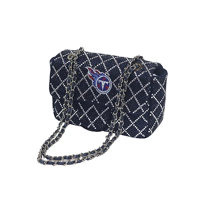 Cuce Tennessee Titans Crystal Crossbody Purse