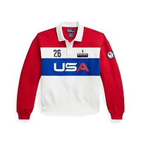 Women's Polo Ralph Lauren Team USA Polo-Collar Pullover