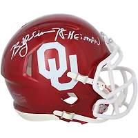 Billy Sims Oklahoma Sooners Autographed Riddell Speed Mini Helmet with "78 Heisman" Inscription