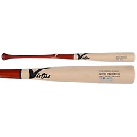 Juan Soto New York Mets Game-Used Tan/Red Victus Broken Bat vs. Philadelphia Phillies on September 10, 2025