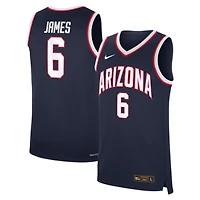 Men's Nike Bryce James Navy Arizona Wildcats Team Replica Basketball Jersey