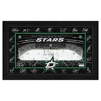 Highland Mint  Dallas Stars Limited Edition 2025 Facsimile Signature Rink Framed Photograph