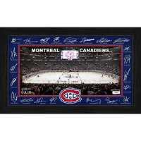 Highland Mint  Montreal Canadiens Limited Edition 2025 Facsimile Signature Rink Framed Photograph