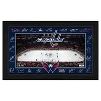 Highland Mint  Washington Capitals Limited Edition 2025 Facsimile Signature Rink Framed Photograph