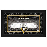 Highland Mint  Pittsburgh Penguins Limited Edition 2025 Facsimile Signature Rink Framed Photograph