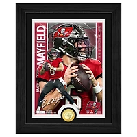 Highland Mint Baker Mayfield Tampa Bay Buccaneers Limited Edition Artist Proof Bronze Coin Photo Mint