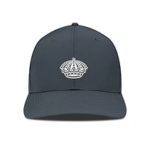 Men's Levelwear Charcoal Los Angeles Kings Rise Slate & Snow Structured Flex Hat
