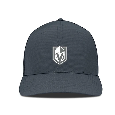 Men's Levelwear Charcoal Vegas Golden Knights Rise Slate & Snow Structured Flex Hat