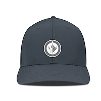 Men's Levelwear Charcoal Winnipeg Jets Rise Slate & Snow Structured Flex Hat
