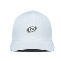 Men's Levelwear White Carolina Hurricanes Rise Slate & Snow Structured Flex Hat