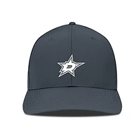 Men's Levelwear Charcoal Dallas Stars Rise Slate & Snow Structured Flex Hat