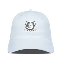 Men's Levelwear Anaheim Ducks Matrix Slate & Snow Unstructured Adjustable Hat