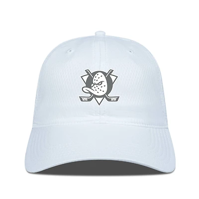 Men's Levelwear Anaheim Ducks Matrix Slate & Snow Unstructured Adjustable Hat