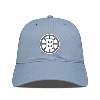 Men's Levelwear Blue Boston Bruins Matrix Slate & Snow Unstructured Adjustable Hat