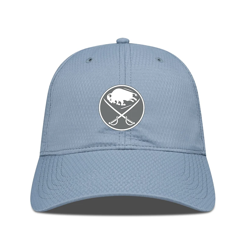 Men's Levelwear Blue Buffalo Sabres Matrix Slate & Snow Unstructured Adjustable Hat