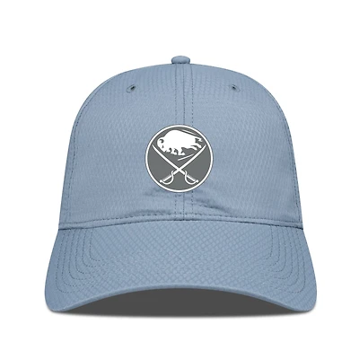 Men's Levelwear Blue Buffalo Sabres Matrix Slate & Snow Unstructured Adjustable Hat