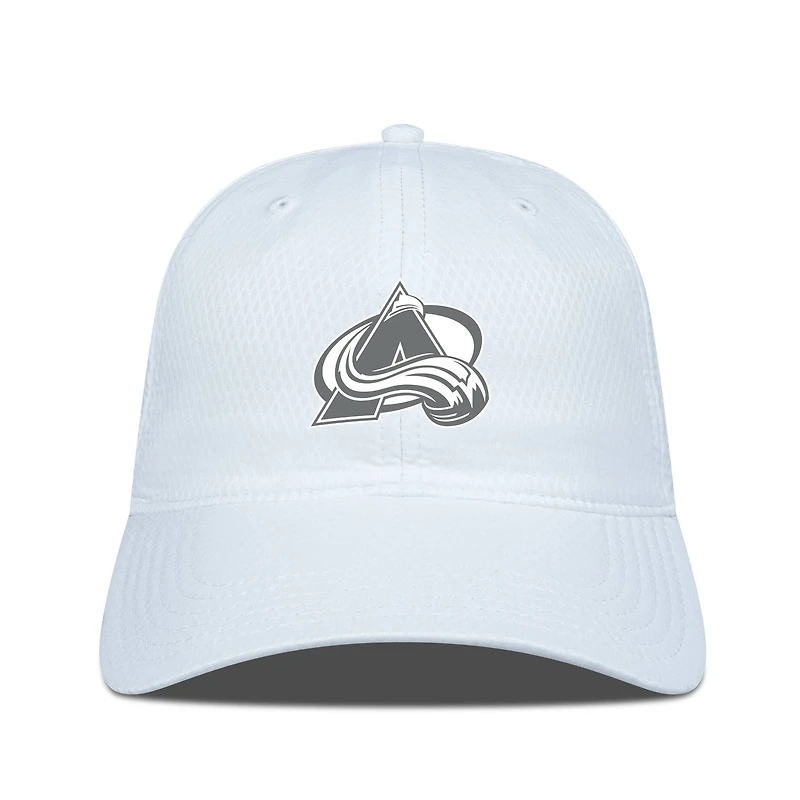 Men's Levelwear Colorado Avalanche Matrix Slate & Snow Unstructured Adjustable Hat