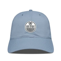 Men's Levelwear Blue Edmonton Oilers Matrix Slate & Snow Unstructured Adjustable Hat
