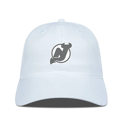 Men's Levelwear New Jersey Devils Matrix Slate & Snow Unstructured Adjustable Hat