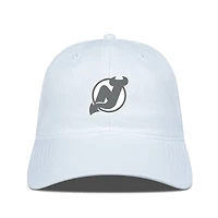 Men's Levelwear New Jersey Devils Matrix Slate & Snow Unstructured Adjustable Hat