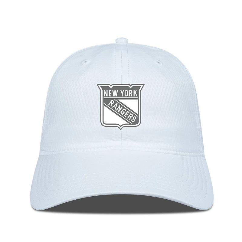 Men's Levelwear New York Rangers Matrix Slate & Snow Unstructured Adjustable Hat