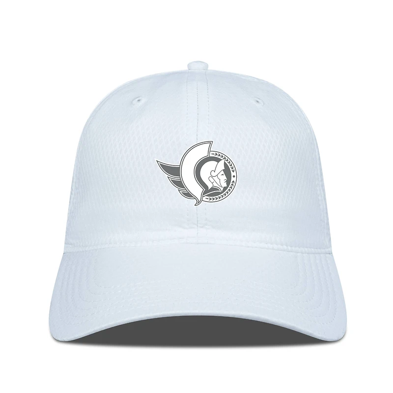 Men's Levelwear Ottawa Senators Matrix Slate & Snow Unstructured Adjustable Hat
