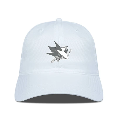 Men's Levelwear San Jose Sharks Matrix Slate & Snow Unstructured Adjustable Hat